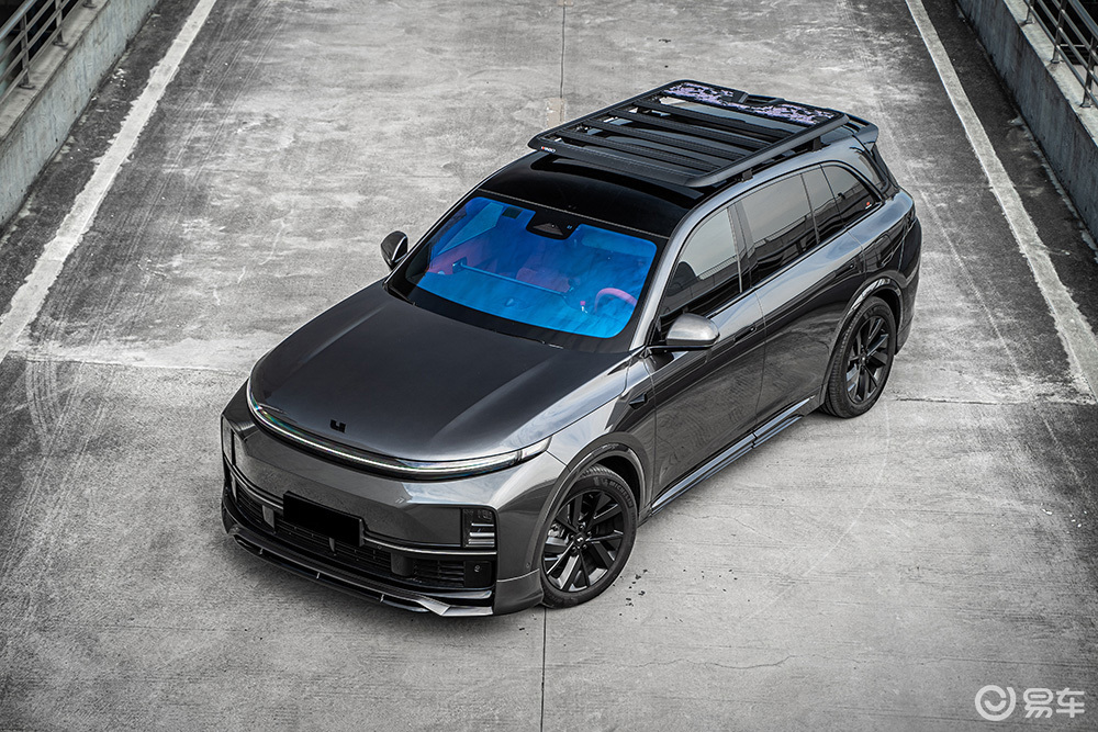 理想 L7 “暗夜机甲” 改装：把未来感焊死在车身！