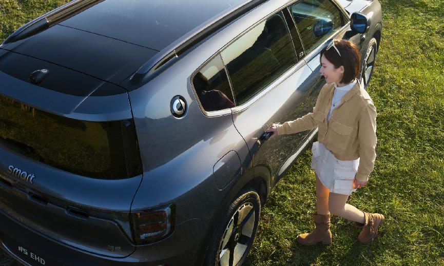 综合续航1615km，smart精灵#5 EHD开启预售