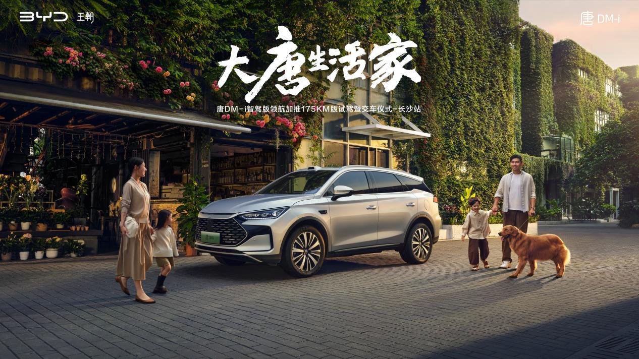 17.98万起比亚迪唐DM-i智驾版领航加推175KM版