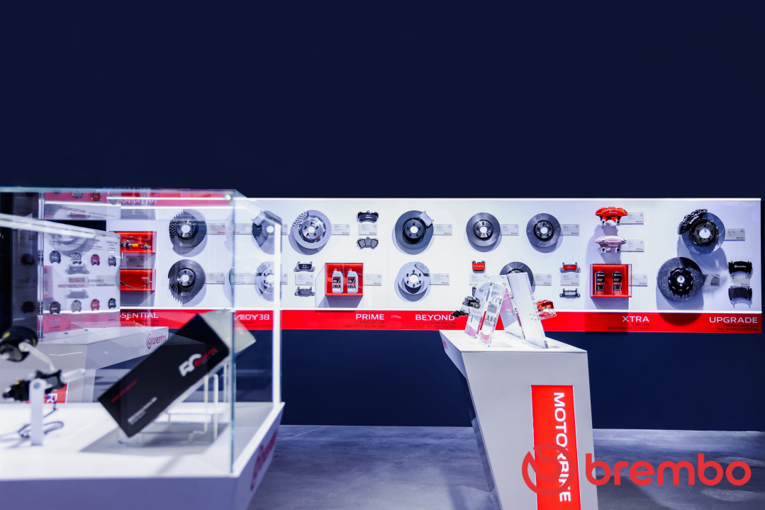 布雷博携五大替换产品系列亮相2025上海法兰克福汽配展